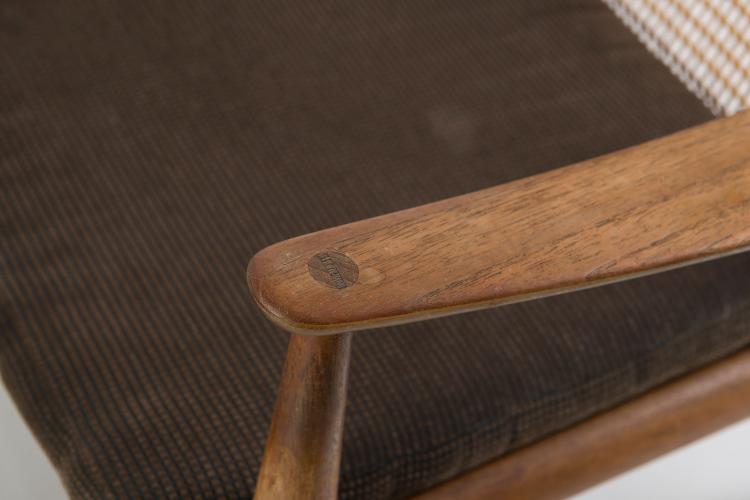 Bild 4 zu Objekt, Two 'fd-146' armchairs, 1956/57, Peter Hvidt, France & Daverkosen, Kopenhagen, 125A 17