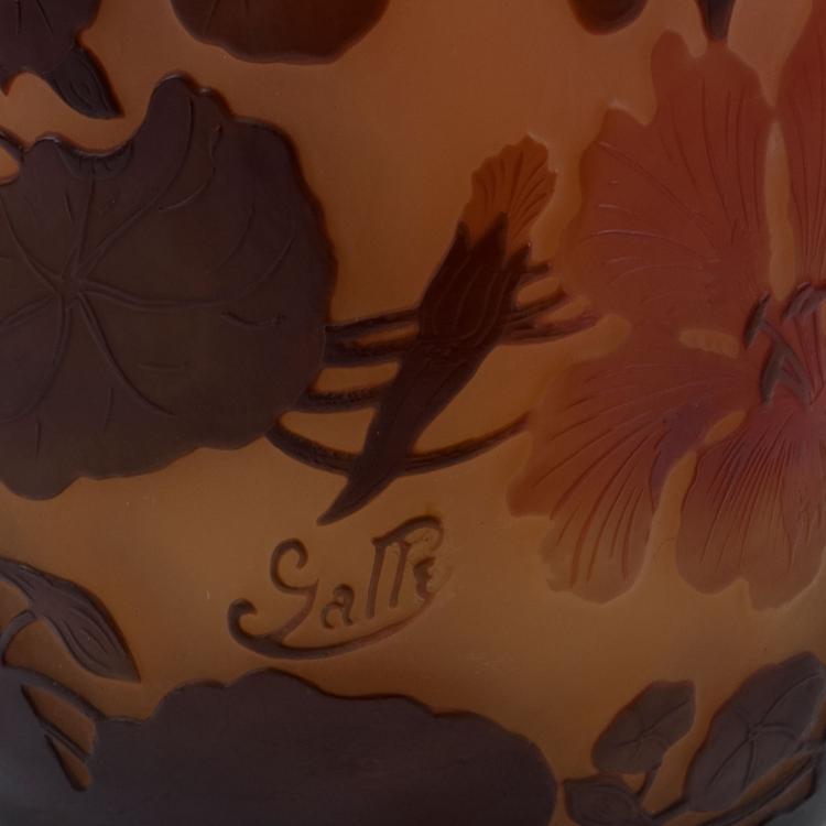 Bild 2 zu Objekt, 'Capucines' vase, 1920s, Gall&eacute;, Emile, Nancy, 123 351