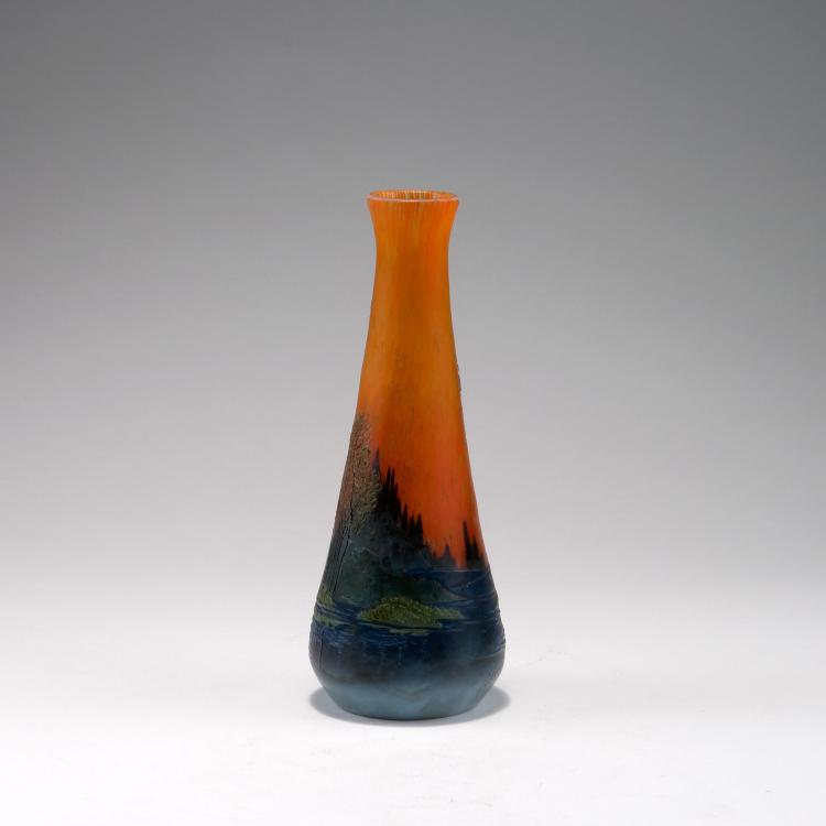 Bild 1 zu Objekt, 'Paysage lacustre' vase, 1910-15, Legras & Cie., Saint-Denis, 123 390