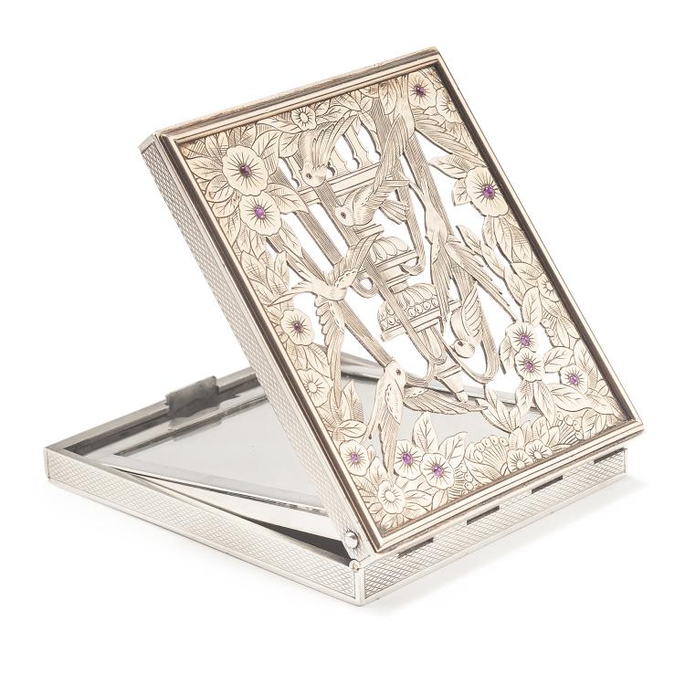 Hauptbild zu Objekt, Compact, 1930s, Boucheron, Frederic, Paris (in der Art von), 123 780