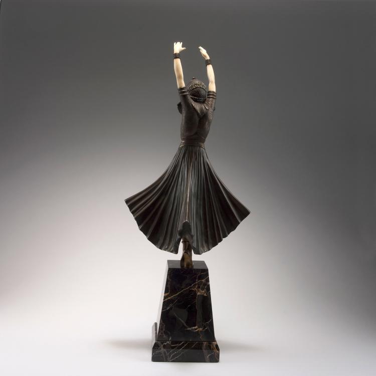 Bild 4 zu Objekt, 'Danseuse hindoue' ('Hindu Dancer'), c1925, Dem&egrave;tre H. Chiparus, 123 544