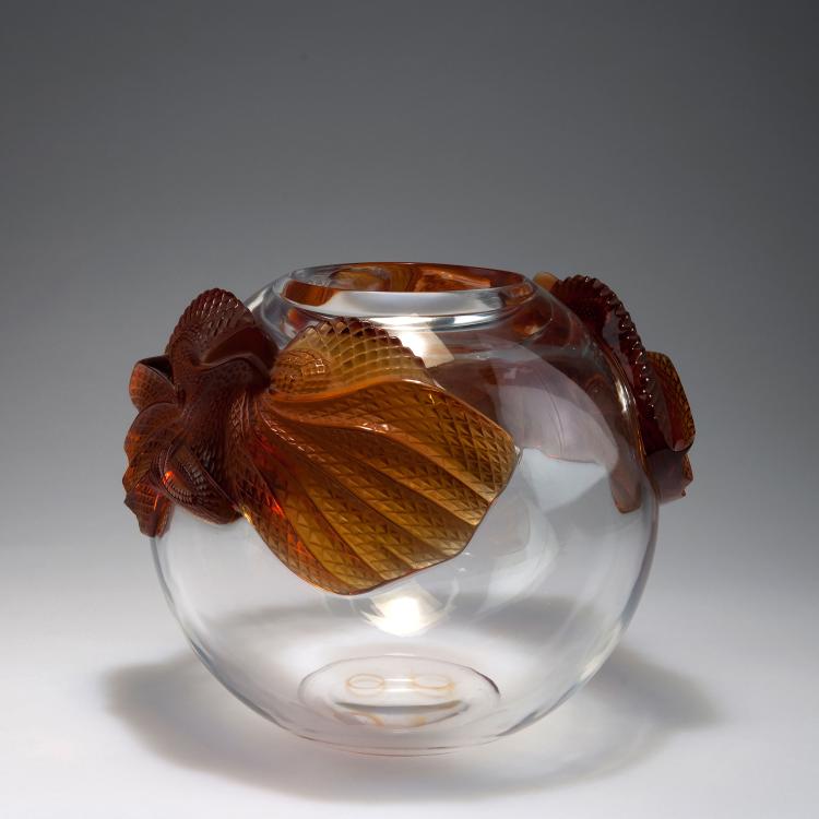 Bild 1 zu Objekt, Vase, c1974, Marie-Claude Lalique, Lalique,  Wingen-sur-Moder, 123 386