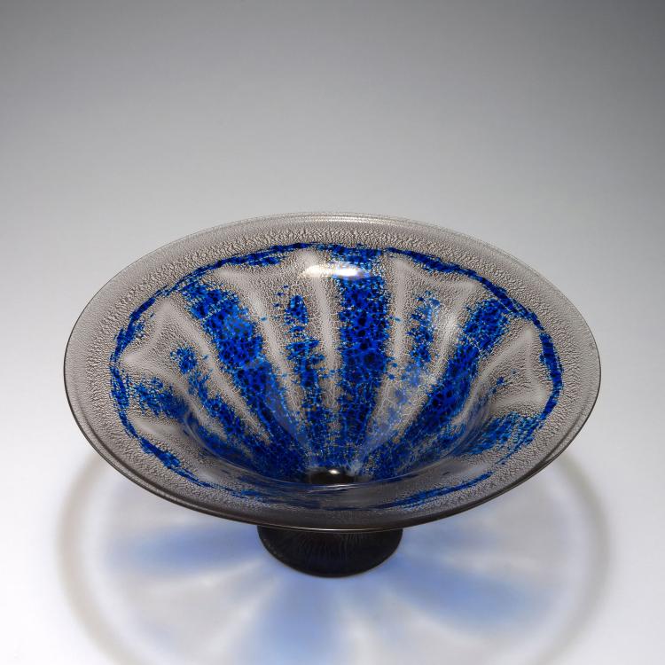 Bild 2 zu Objekt, 'Urbanit' footed bowl, c1926, Chris Lebeau, Moser, Leo, Karlsbad, 123 507