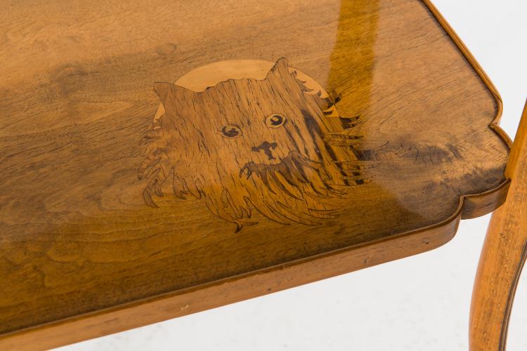 Bild 3 zu Objekt, 'Les Chats' side table, c1905, Gall&eacute;, Emile, Nancy, 123 847