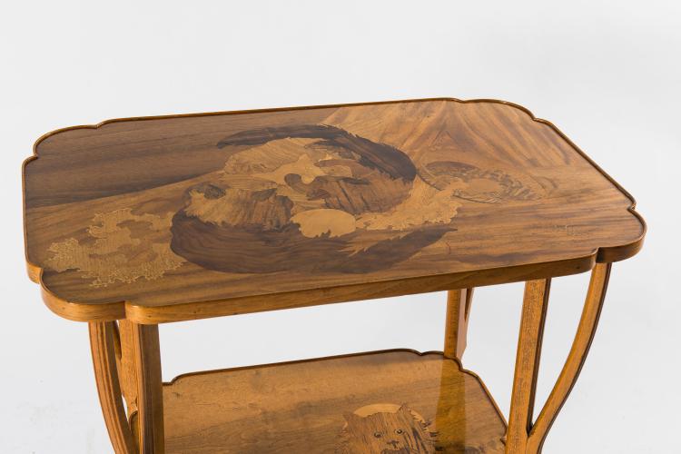 Bild 4 zu Objekt, 'Les Chats' side table, c1905, Gall&eacute;, Emile, Nancy, 123 847