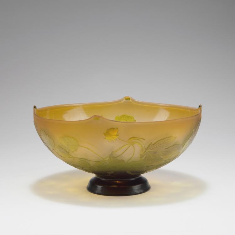 Hauptbild zu Objekt, 'Houblon' bowl, 1904-06, Gall&eacute;, Emile, Nancy, 123 317