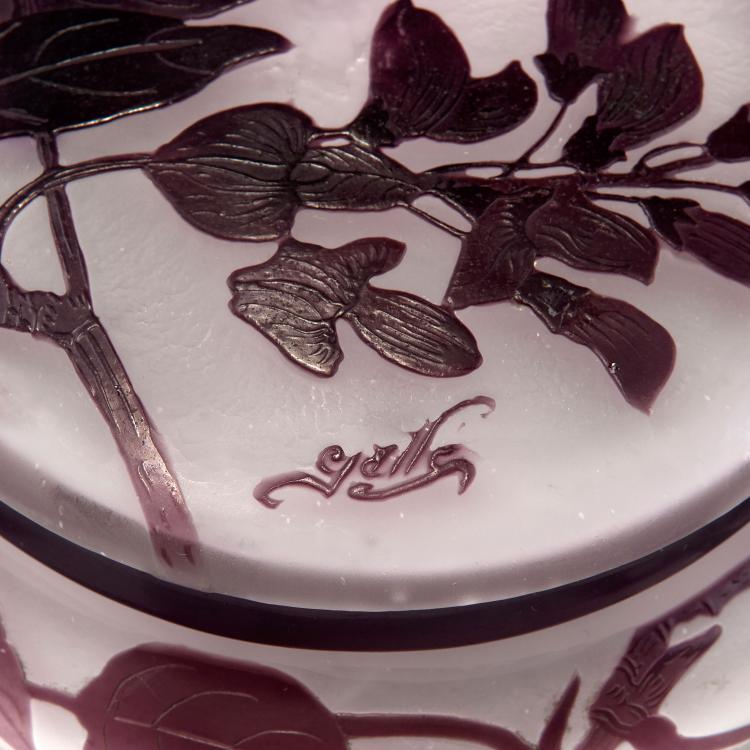 Bild 1 zu Objekt, 'Glycines' box, 1902-03, Gall&eacute;, Emile, Nancy, 123 307