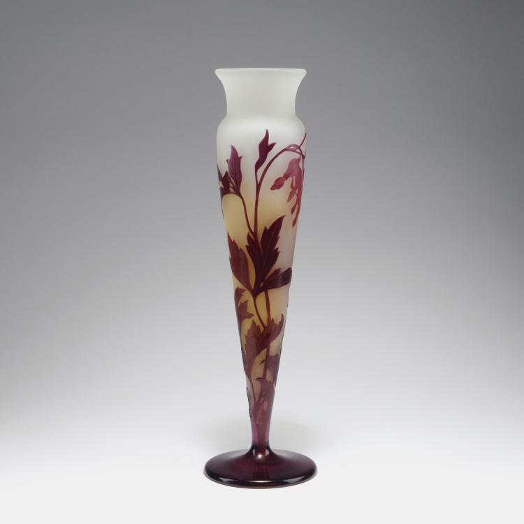 Hauptbild zu Objekt, 'Coeur de Jeanette' vase, 1920s, Gall&eacute;, Emile, Nancy, 123 358