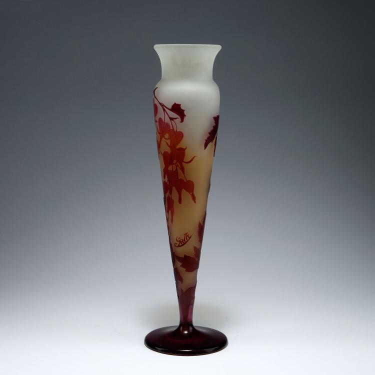 Bild 1 zu Objekt, 'Coeur de Jeanette' vase, 1920s, Gall&eacute;, Emile, Nancy, 123 358