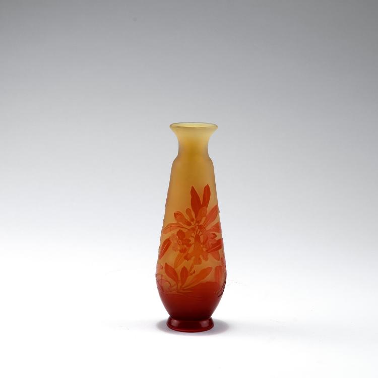 Bild 1 zu Objekt, 'Rhododendrons' vase, 1906-14, Gall&eacute;, Emile, Nancy, 123 334