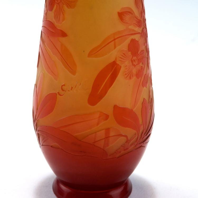 Bild 2 zu Objekt, 'Rhododendrons' vase, 1906-14, Gall&eacute;, Emile, Nancy, 123 334