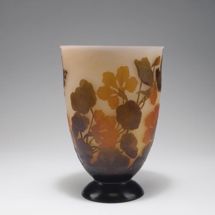 Hauptbild zu Objekt, 'Capucines' vase, 1920s, Gall&eacute;, Emile, Nancy, 123 359