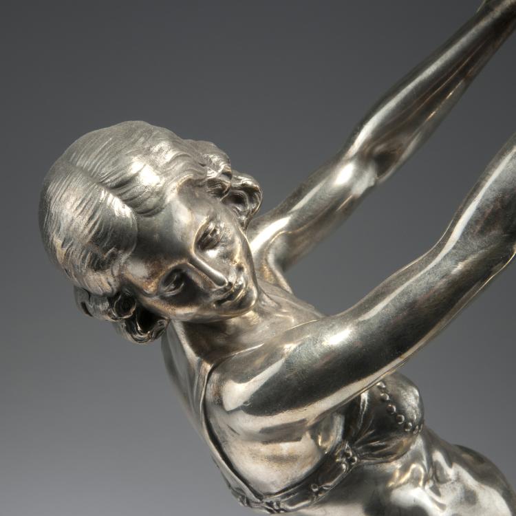 Bild 2 zu Objekt, Tischleuchte 'Kugelt&auml;nzerin', um 1930, Frankreich, 126 600