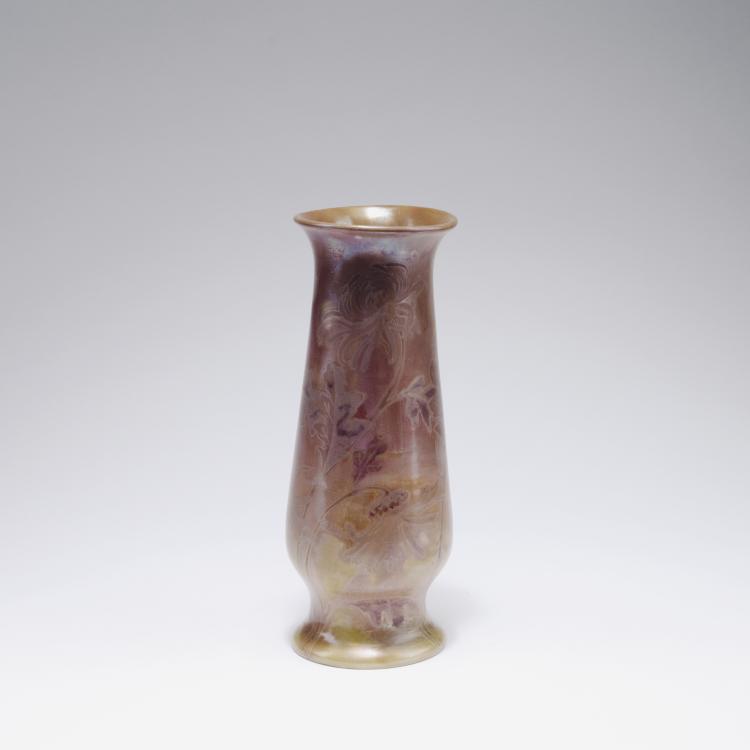 Hauptbild zu Objekt, 'Chrysanth&egrave;mes' vase, c1900, Caranza, Am&eacute;d&eacute;e de, 123 165