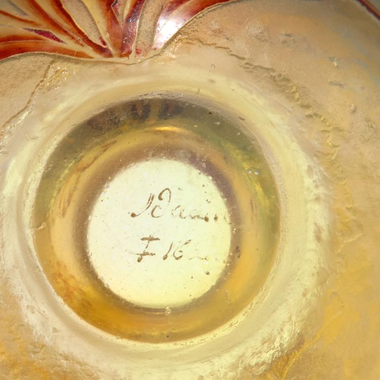 Bild 2 zu Objekt, 'Primev&egrave;res sauvages' vase, 1900-05, Daum Fr&egrave;res, Nancy, 123 186