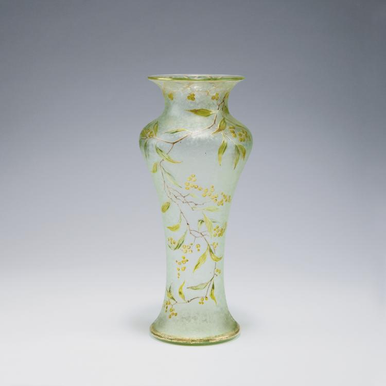 Hauptbild zu Objekt, 'Mimosa' vase, 1900, Baccarat, Cristallerie de, 123 159