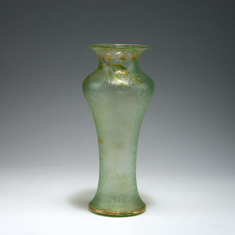 Bild 1 zu Objekt, 'Mimosa' vase, 1900, Baccarat, Cristallerie de, 123 159
