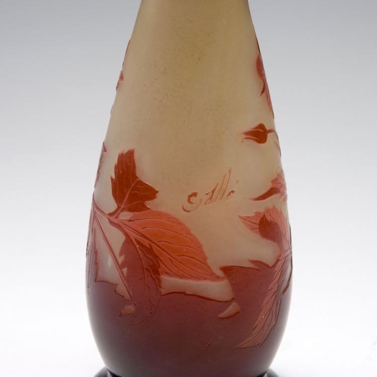 Bild 2 zu Objekt, 'Fleurs de pr&eacute;s' vase, 1920s, Gall&eacute;, Emile, Nancy, 123 362
