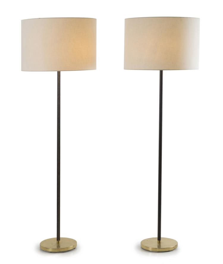 Hauptbild zu Objekt, Zwei Stehleuchten, um 1960, Kalmar, J. T., Wien, 128B 353