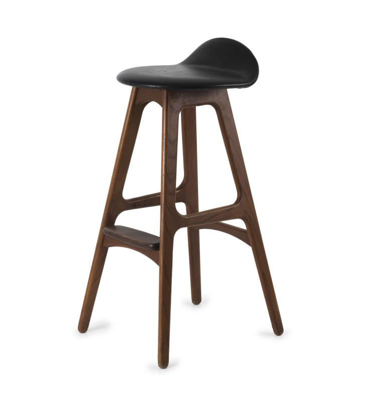 Hauptbild zu Objekt, 'OD 61' bar stool, c1964, Erik Buck, Oddense Maskinsnedkeri, Odense, 125A 34