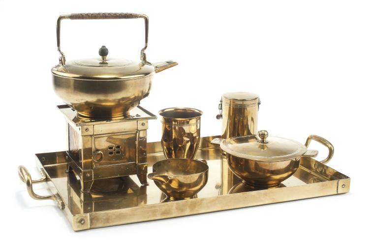 Hauptbild zu Objekt, Tea set, 1903, Eisenl&ouml;ffel, Jan, Amsterdam, 123 799