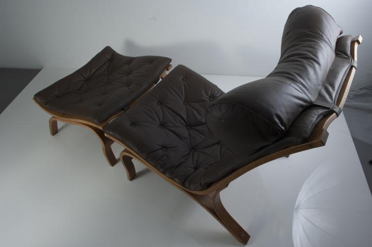 Bild 2 zu Objekt, Armchair and ottoman, c1970, Arne Norell, Norell, Arne, Aneby, 125B 266
