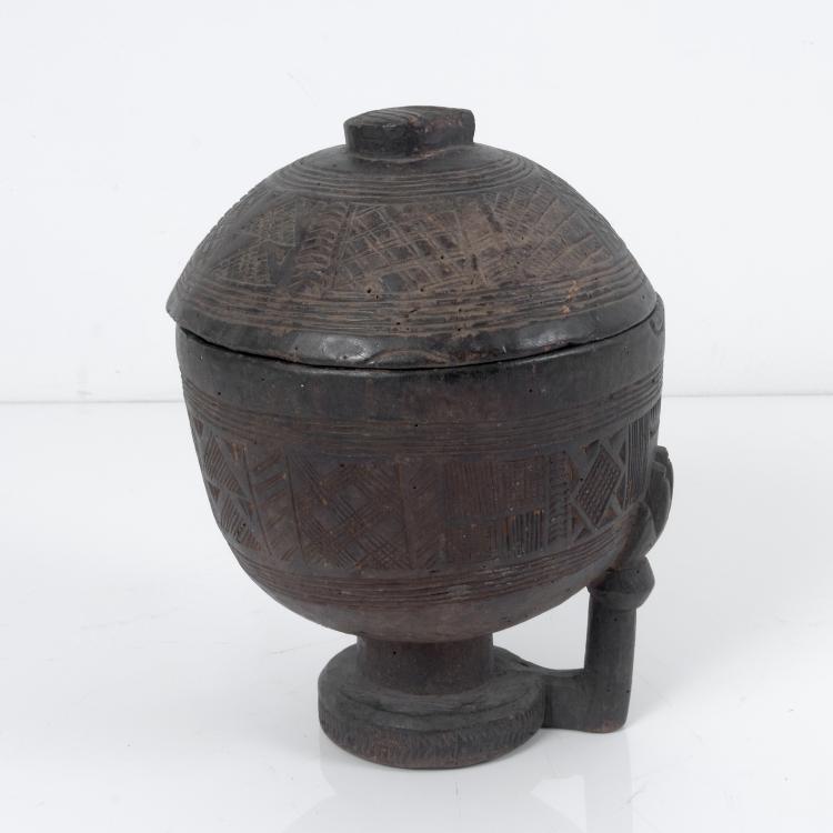 Bild 1 zu Objekt, Deckelgef&auml;&szlig;, Demokratische Republik Kongo, 130B 374