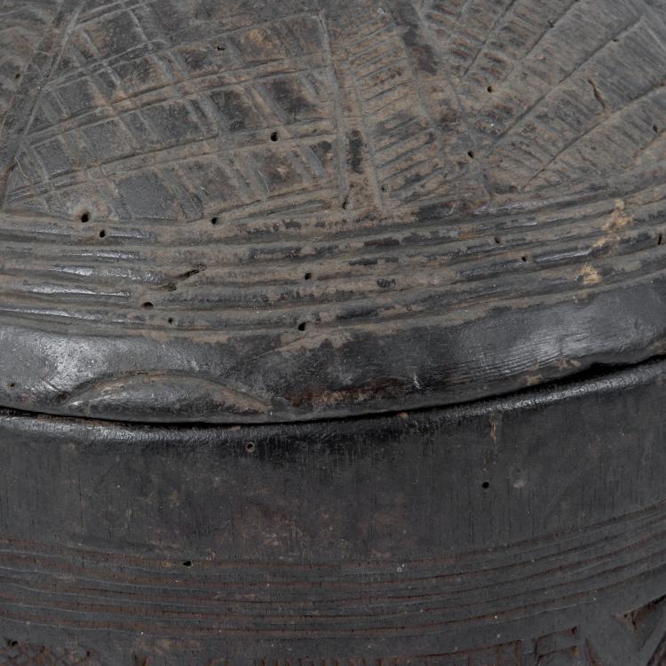 Bild 2 zu Objekt, Deckelgef&auml;&szlig;, Demokratische Republik Kongo, 130B 374