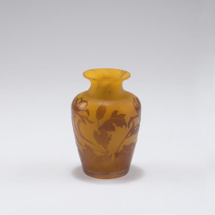 Hauptbild zu Objekt, 'Dahlias' vase, 1906-14, Gall&eacute;, Emile, Nancy, 123 337