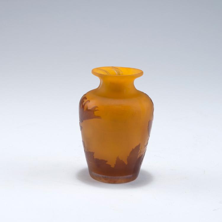 Bild 1 zu Objekt, 'Dahlias' vase, 1906-14, Gall&eacute;, Emile, Nancy, 123 337