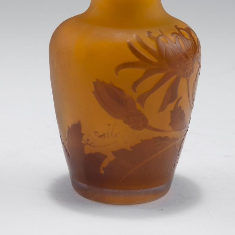 Bild 2 zu Objekt, 'Dahlias' vase, 1906-14, Gall&eacute;, Emile, Nancy, 123 337
