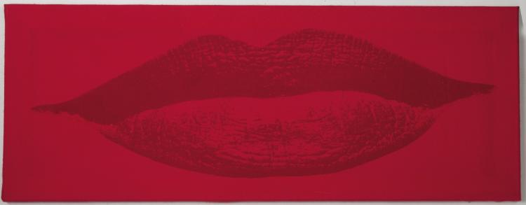 Hauptbild zu Objekt, 'Lips' fabric for 'Visiona 0', from the 'Anatomical Designs' collection, 1968, Verner Panton, Bayer AG, Leverkusen, 125A 60