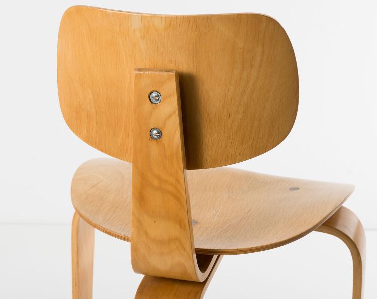 Bild 6 zu Objekt, Two 'SE 42' chairs, 1949/50, Egon Eiermann, Wilde & Spieth, Esslingen, 125B 272