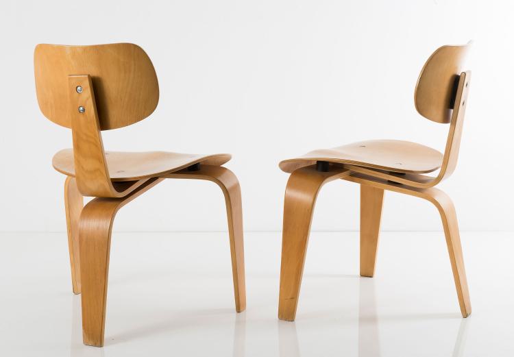 Bild 7 zu Objekt, Two 'SE 42' chairs, 1949/50, Egon Eiermann, Wilde & Spieth, Esslingen, 125B 272