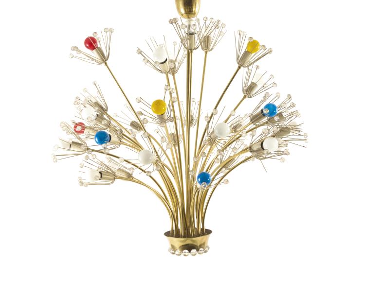 Hauptbild zu Objekt, Deckenleuchte 'Pyra', 1955, Emil Stejnar, Nikoll, A. Rupert, Wien, 125B 293