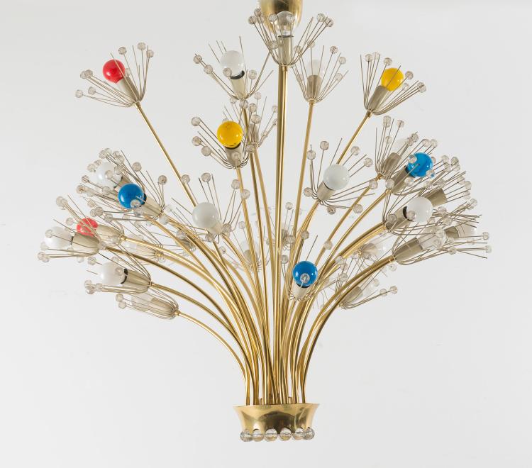 Bild 1 zu Objekt, Deckenleuchte 'Pyra', 1955, Emil Stejnar, Nikoll, A. Rupert, Wien, 125B 293