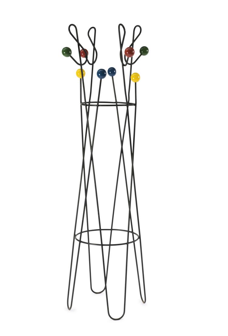 Hauptbild zu Objekt, Coat stand, c1958, Roger F&eacute;raud, G&eacute;o, Frankreich (zugeschrieben), 125A 15