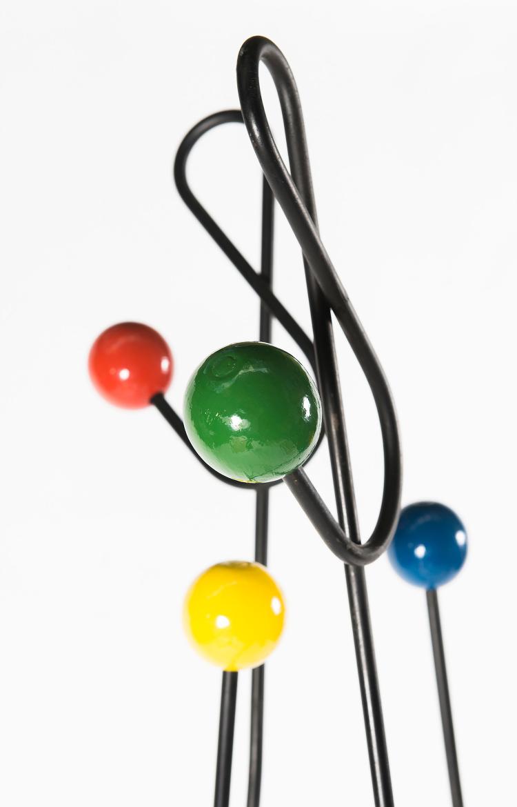 Bild 1 zu Objekt, Coat stand, c1958, Roger F&eacute;raud, G&eacute;o, Frankreich (zugeschrieben), 125A 15