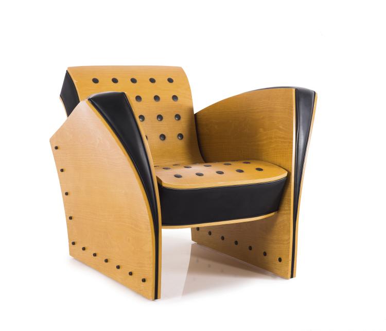 Hauptbild zu Objekt, Armlehnsessel 'Crust chair', 1988, Ron Arad, Sawaya & Moroni, Rom, 124A 83