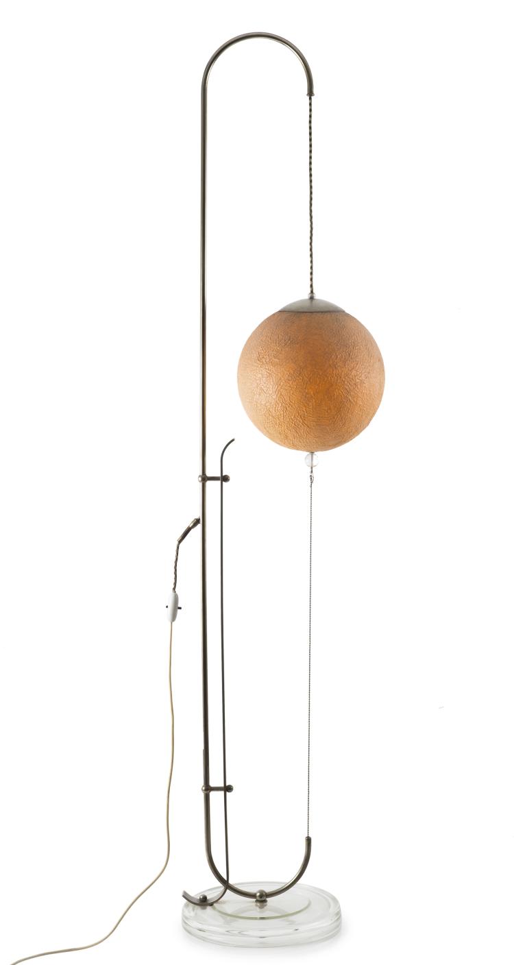 Hauptbild zu Objekt, Floor light, 1928, Karl Trabert, Schanzenbach & Co., Frankfurt (zugeschrieben), 124A 29