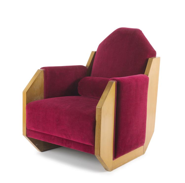 Bild 1 zu Objekt, Easy chair, 1920s, Tschechoslowakei, 124A 14