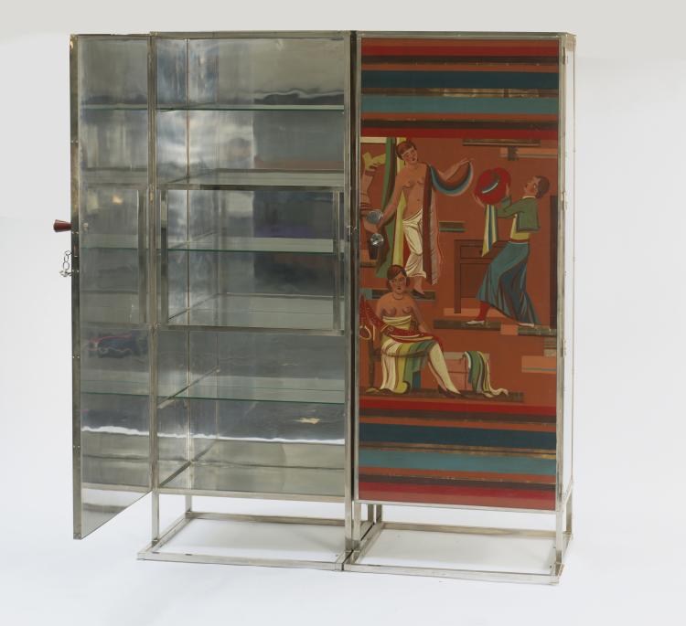 Bild 1 zu Objekt, Two-piece Liquor cabinet, 1920s, Deutschland, 124A 24