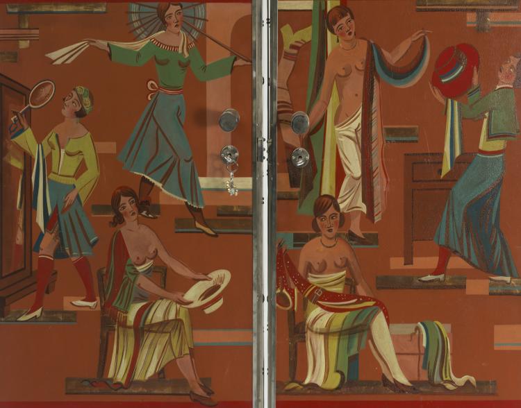 Bild 2 zu Objekt, Two-piece Liquor cabinet, 1920s, Deutschland, 124A 24