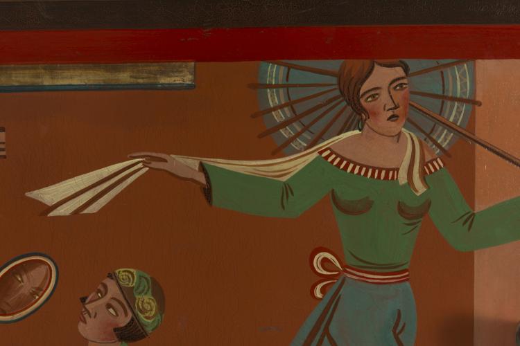 Bild 3 zu Objekt, Two-piece Liquor cabinet, 1920s, Deutschland, 124A 24