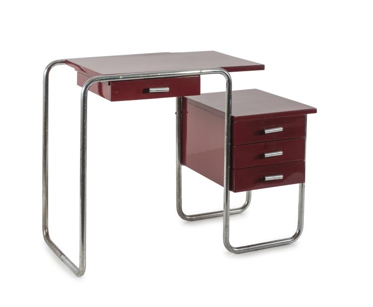 Bild 1 zu Objekt, Schreibmaschinentisch 'B 91', um 1935, Marcel Breuer, Thonet, Frankenberg, 125B 152