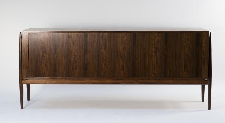Hauptbild zu Objekt, Sideboard / Raumteiler, 1954, Finn Juhl, Niels Vodder, Kopenhagen, 124A 58