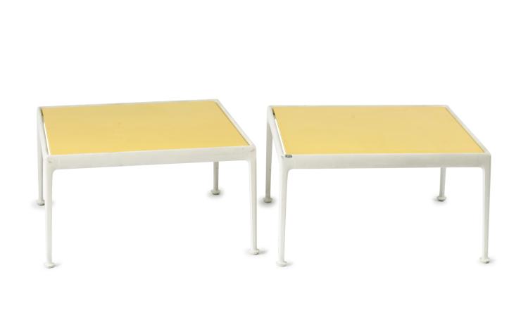 Hauptbild zu Objekt, 'Leisure collection' lawn table and two side tables, 1966, Richard Schultz, Knoll International, New York, 125A 61