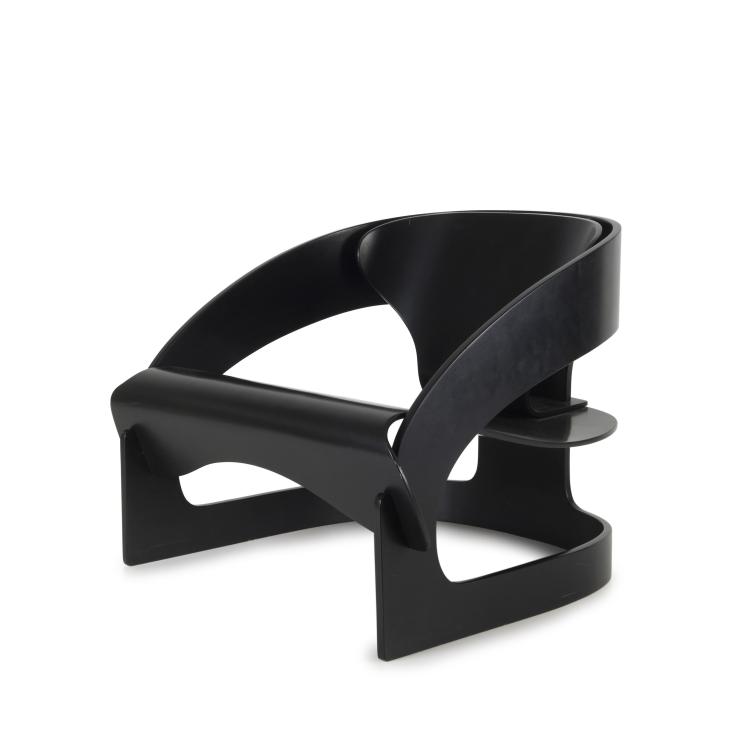 Hauptbild zu Objekt, '4801/5' easy chair, 1965, Joe Colombo, Kartell, Noviglio, 125A 50