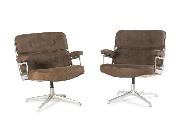 Hauptbild zu Objekt, Two 'Time Life' armchairs, 1960 , ICF Cadsana, Mailand (zugeschrieben), 125A 18