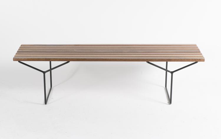 Hauptbild zu Objekt, Bank '400 R', 1951, Harry Bertoia, Knoll International, New York, 125A 64